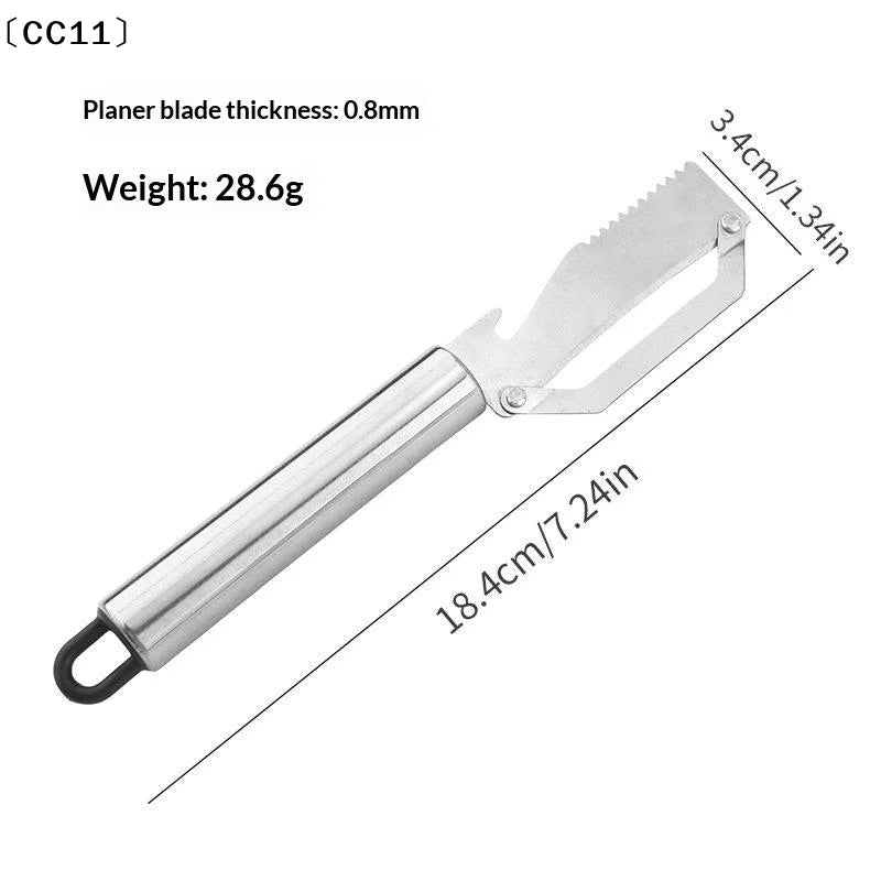 Multi-functional Vegetable Peeler Kitchen Ultra- Stainless Steel Qme