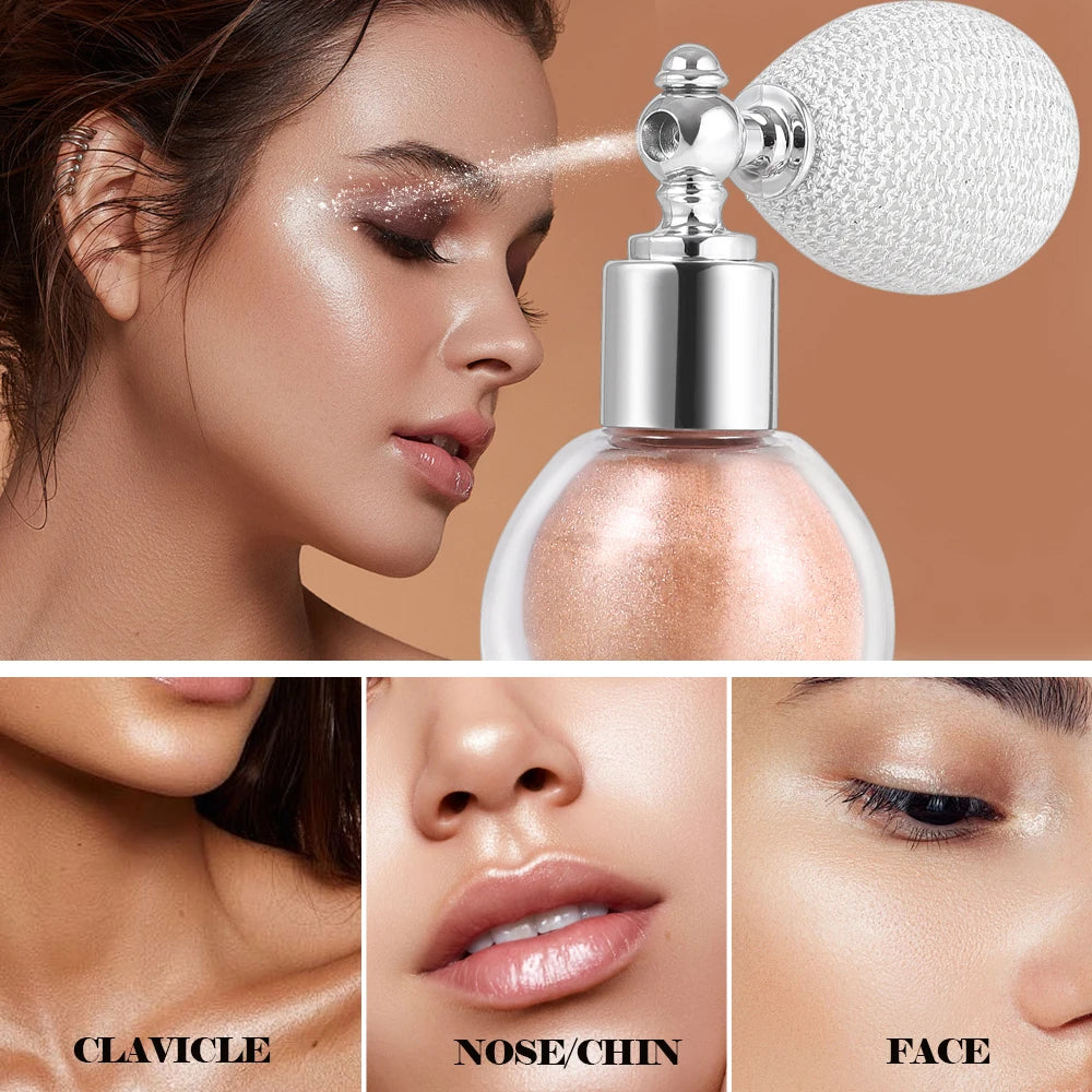 Flash Spray Durable Waterproof Sweat Resistant Suitable Face Body Qme