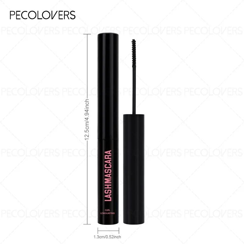 Waterproof Sweat-proof Black Tube Mascara Thick Eyelashes Natural Qme
