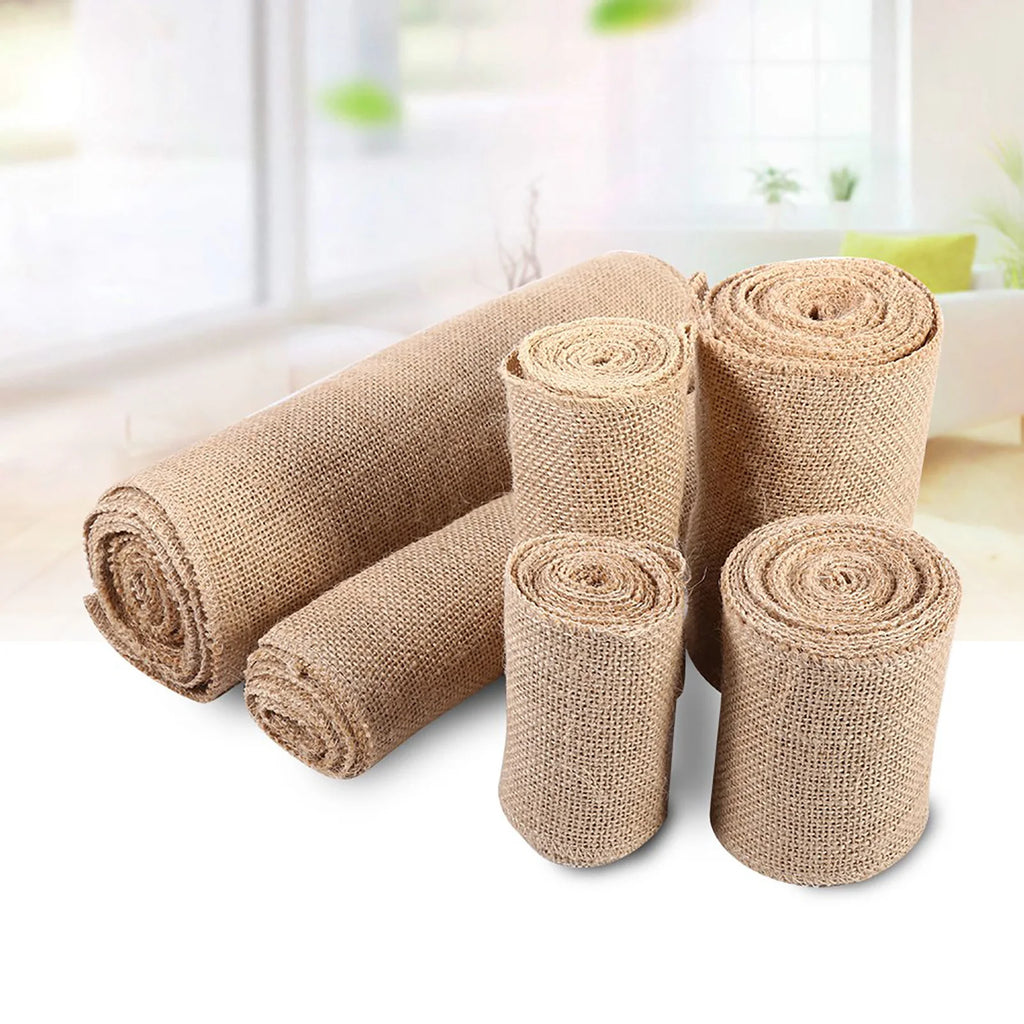 Huangma Table Flag Chair Yarn Small Huangma Roll Wedding Decoration Supplies DIY Qme