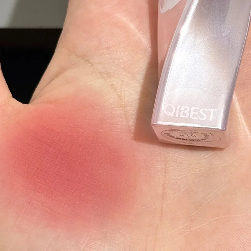 QIBEST Matte Liquid Lipstick Waterproof and Sweatproof,Does Not Fade Or Remove Makeup,Velvet Lip Mud Lasting Lipgloss Blusher Qme