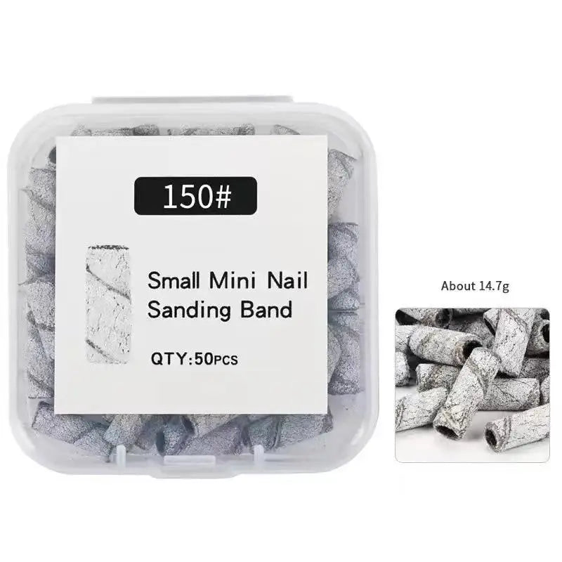 Durable Mini Nail Sanding Bands Electric Drill Professional Care Tools Qme 5