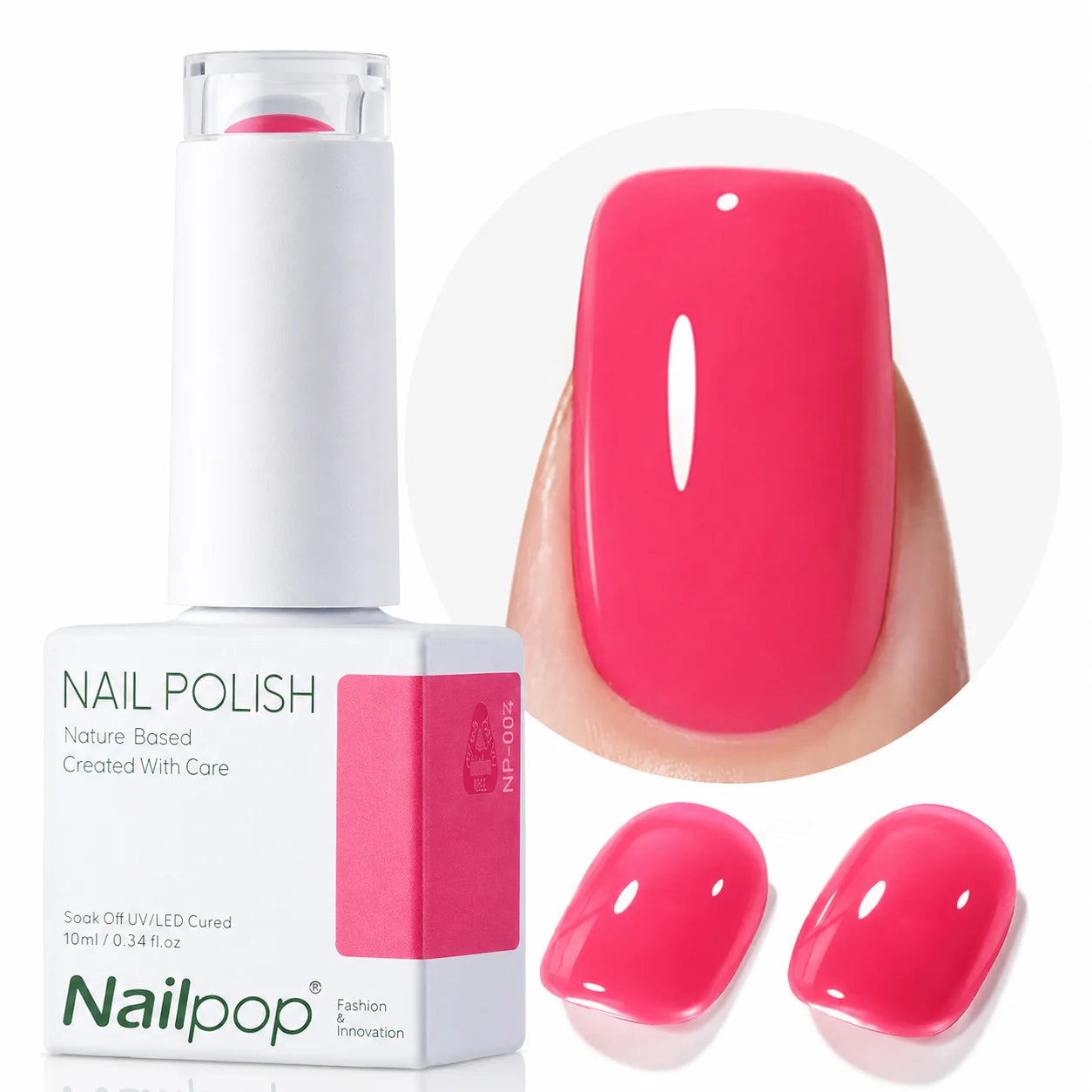 Nailpop Fake Nail Press Nails File Manicure Tools Home Salon DIY Prep Qme
