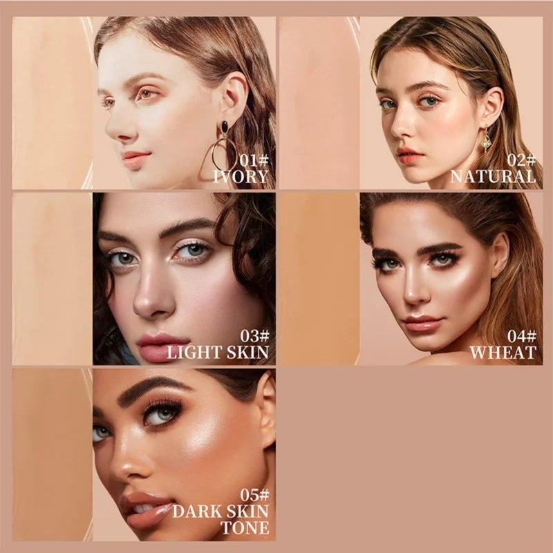 Multi-color Concealer Foundation Selection Long-lasting Natural Qme