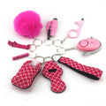 Safety Keychain for Women Full Set Self Defense Security Portable Key Chain Personal Alarm Emergency Tools Qme Style3