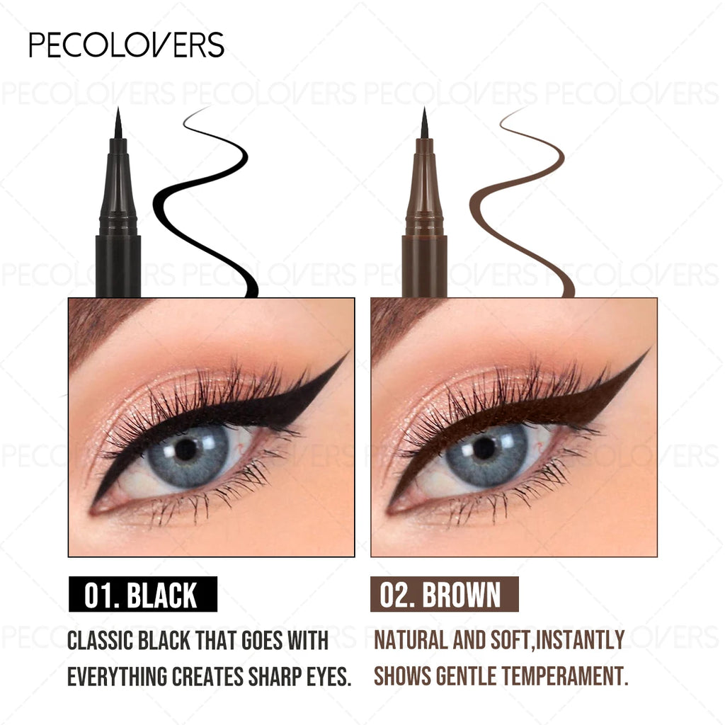 Pigmented Rendering Liquid Eyeliner Long-lasting Waterproof Qme