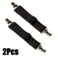 Adjustable Elastic Slipper Heel Straps, Anti-Slip Shoe Laces For Sandals, No More Heel Slipping,Multi-Use Pant Clips Boot Straps Qme 2pcs