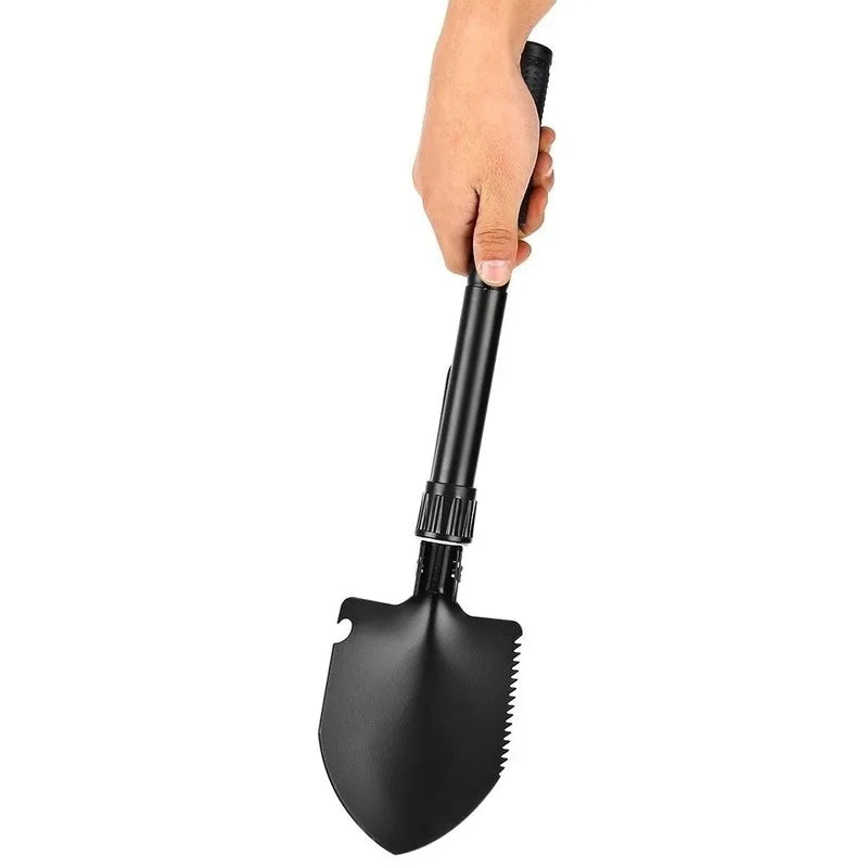 Multifu Small Size Engineering Shovel Folding Self-defense Military Shovel Outdoor Camping Equipment Portable Survival Tools Qme