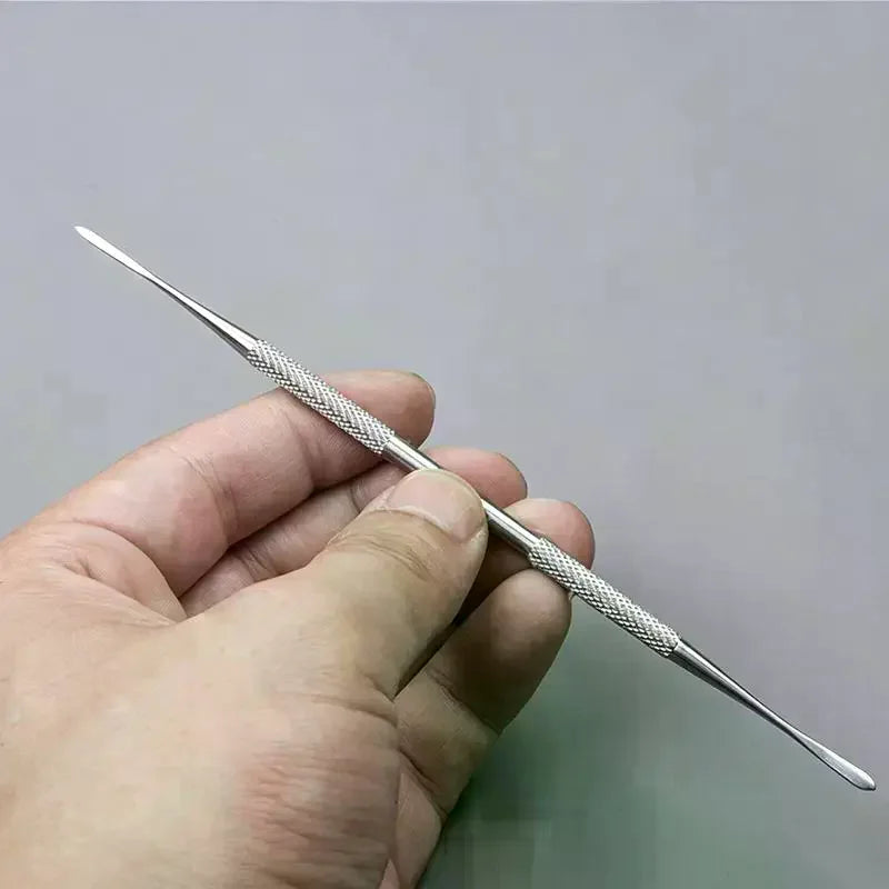 3Pcs Upgraded Stainless Steel Clay Sculpting Tools Professional Pottery Tools for DIY Clay Modeling Shaping and Detailing Qme