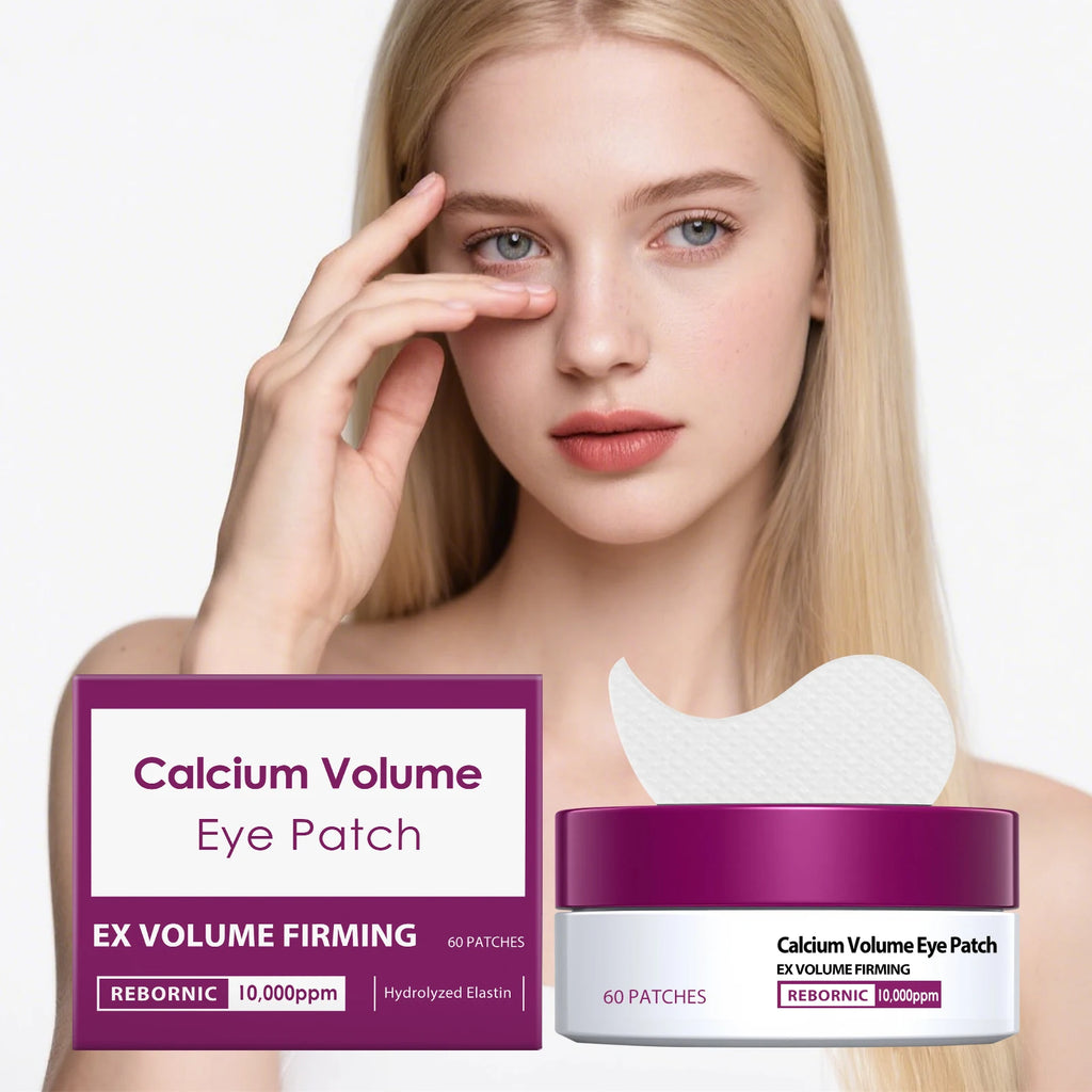 Calcium Volume Eye Patch Hydrating Smoothing Eye Treatment Anti-Puffiness Lifting Firming Eye Area Soft Smooth Eye Patch Qme