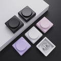 50Pcs CFX-UP Keycaps Low Profile PBT Keycaps For Kailh Chocolate 1350 Switch Mechanical Keyboard Ultra Thin Black White Purple Qme Pueple
