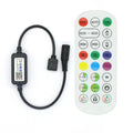 RGB Colorful LED Light Strip Connector APP Control DC USB 5V-24V Qme 5V 24V DC B