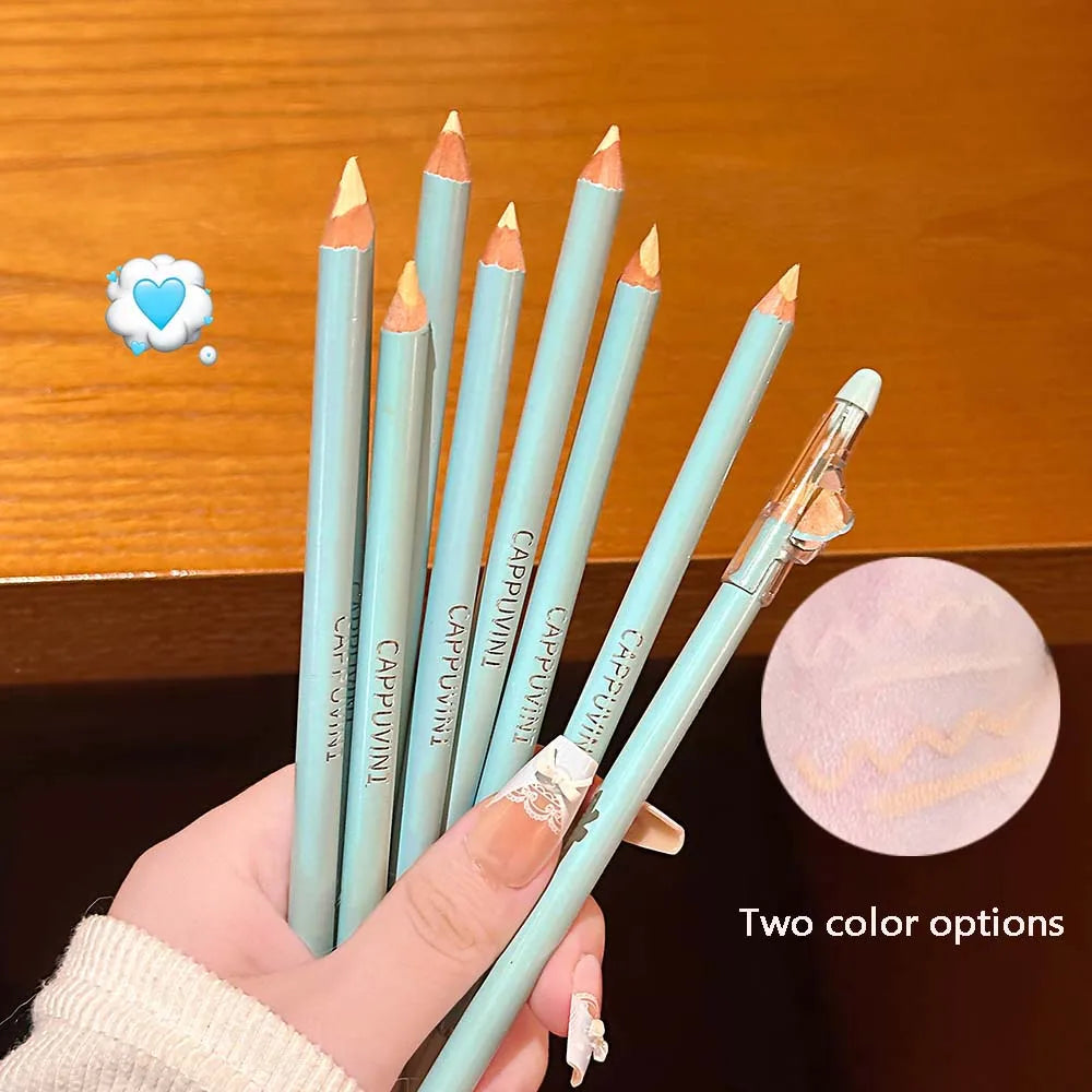 Waterproof Concealer Brightening Pencil Soft Smooth Nude Beige Cover Dark Circles Acne Anti Sweat Base Makeup Before Foundation Qme