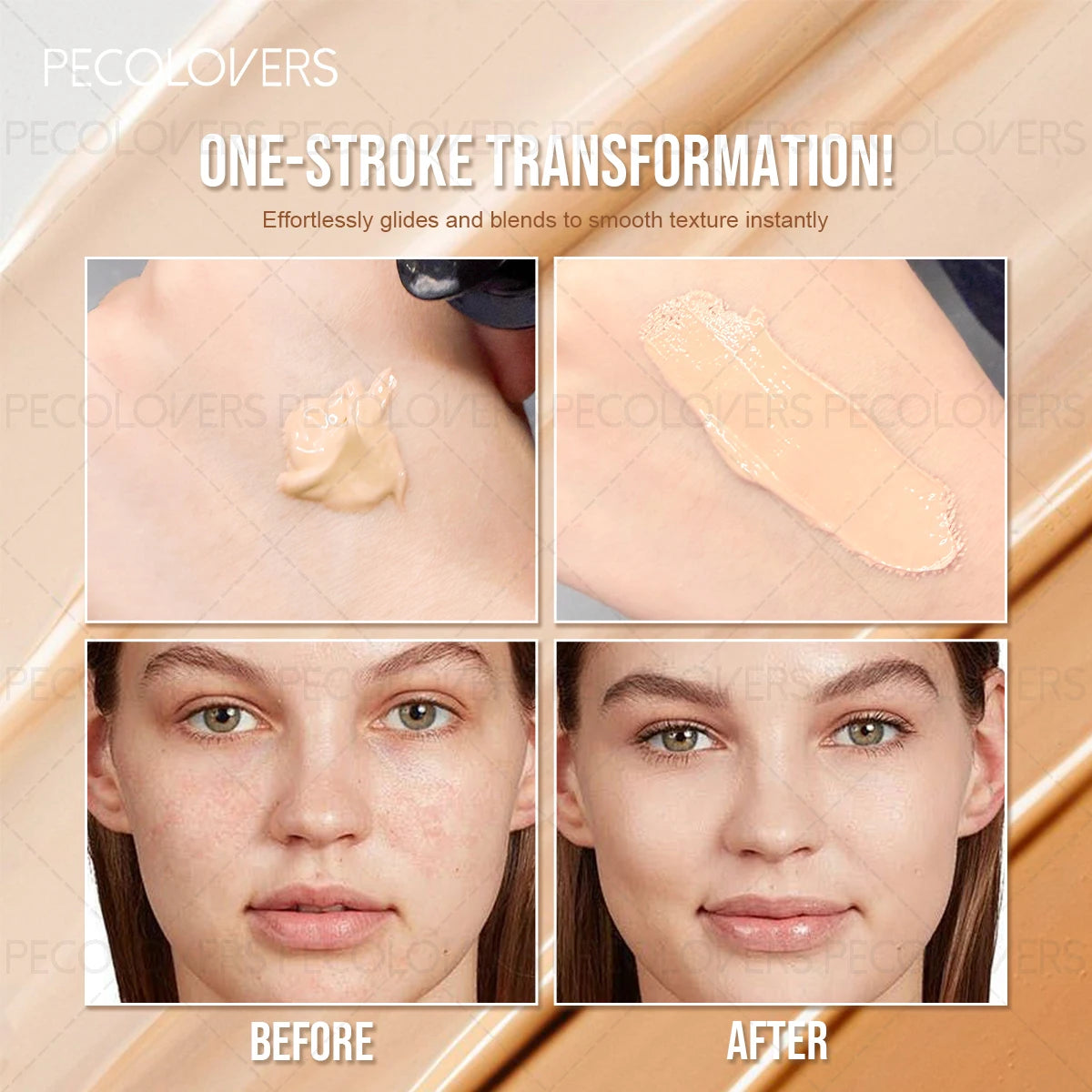 Multiple Shades Face Foundation Concealer Complete Coverage Qme