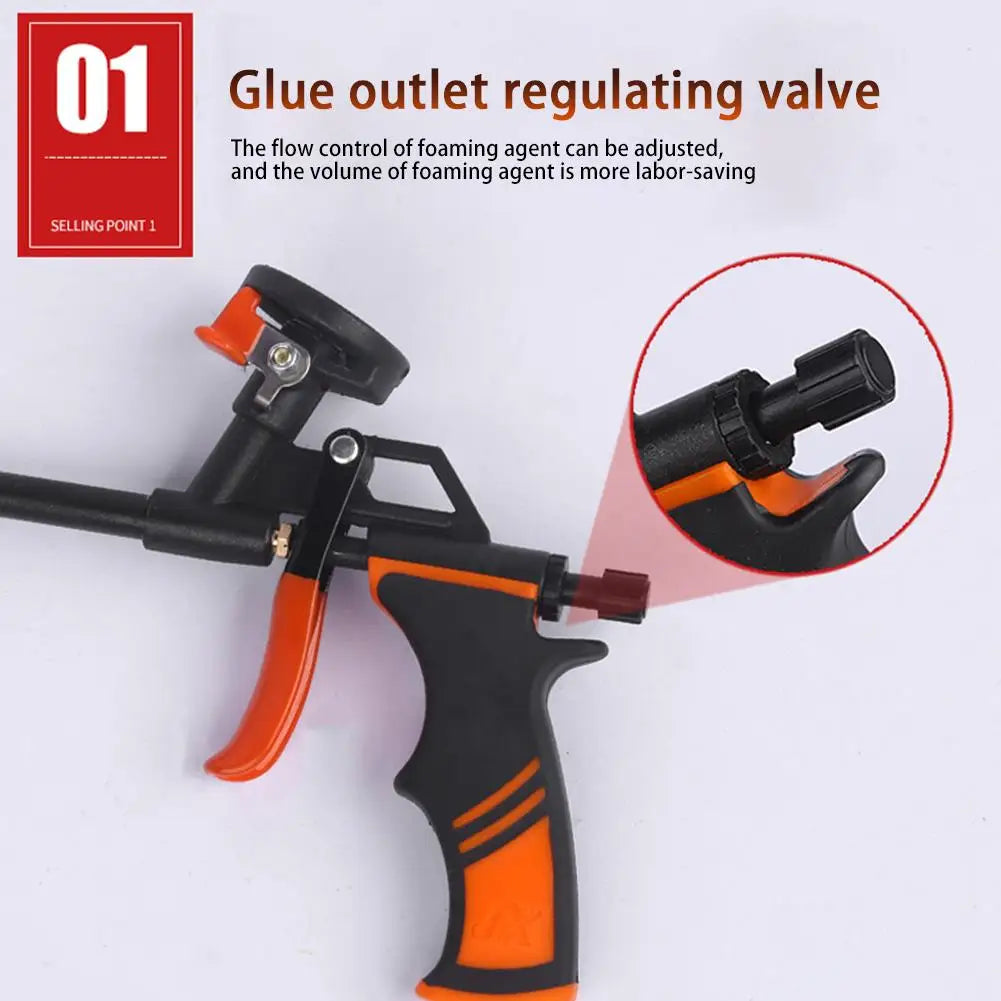 Professional Pu Gun Expanding Foam Sprayer For Heavy Tool Clean Home Sealing Easy Applicator Applicator Duty Insulating Fil Qme