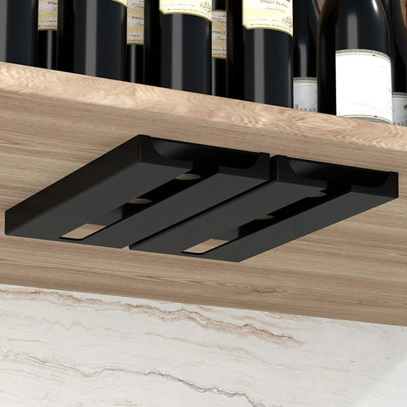 Multi-function Classification Stemware Glass Cup Hanging Holder Qme