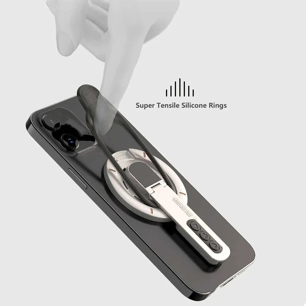 Magnetic Phone Holder Phone Ring Holder for Phone Grip with 360° Rotation Stress Relief Phone Holder Removable Phone Grip Holder Qme