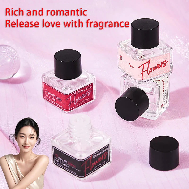 Sweet Romantic Floral Perfume Peach Violet Rose Notes Specially Qme
