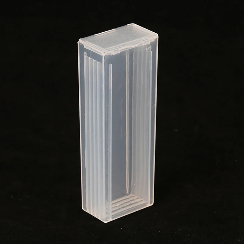 Plastic Microscope Slide Packing Box Portable Laboratory ABS Slides Qme