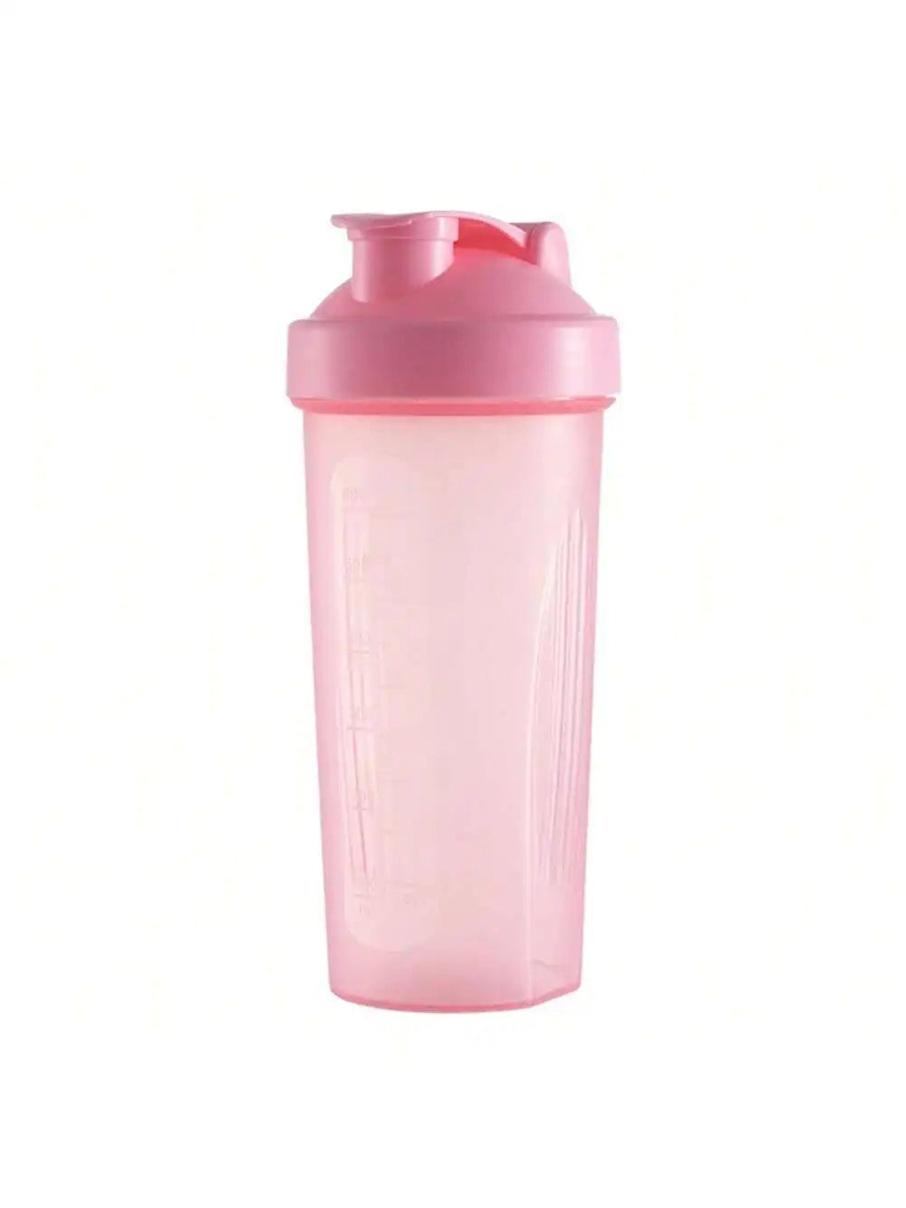 Shaker Bottle Classic Loop Hook Leak Proof Scale Small Stainless Qme pink 401-500ml