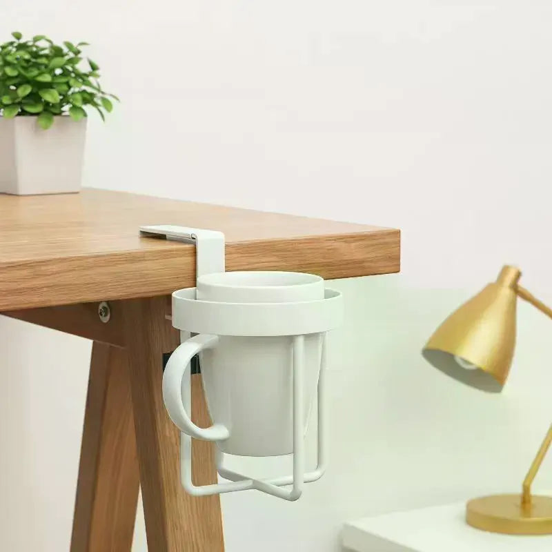 Fixed Water Cup Holder Office Desktop Storage Clip Qme