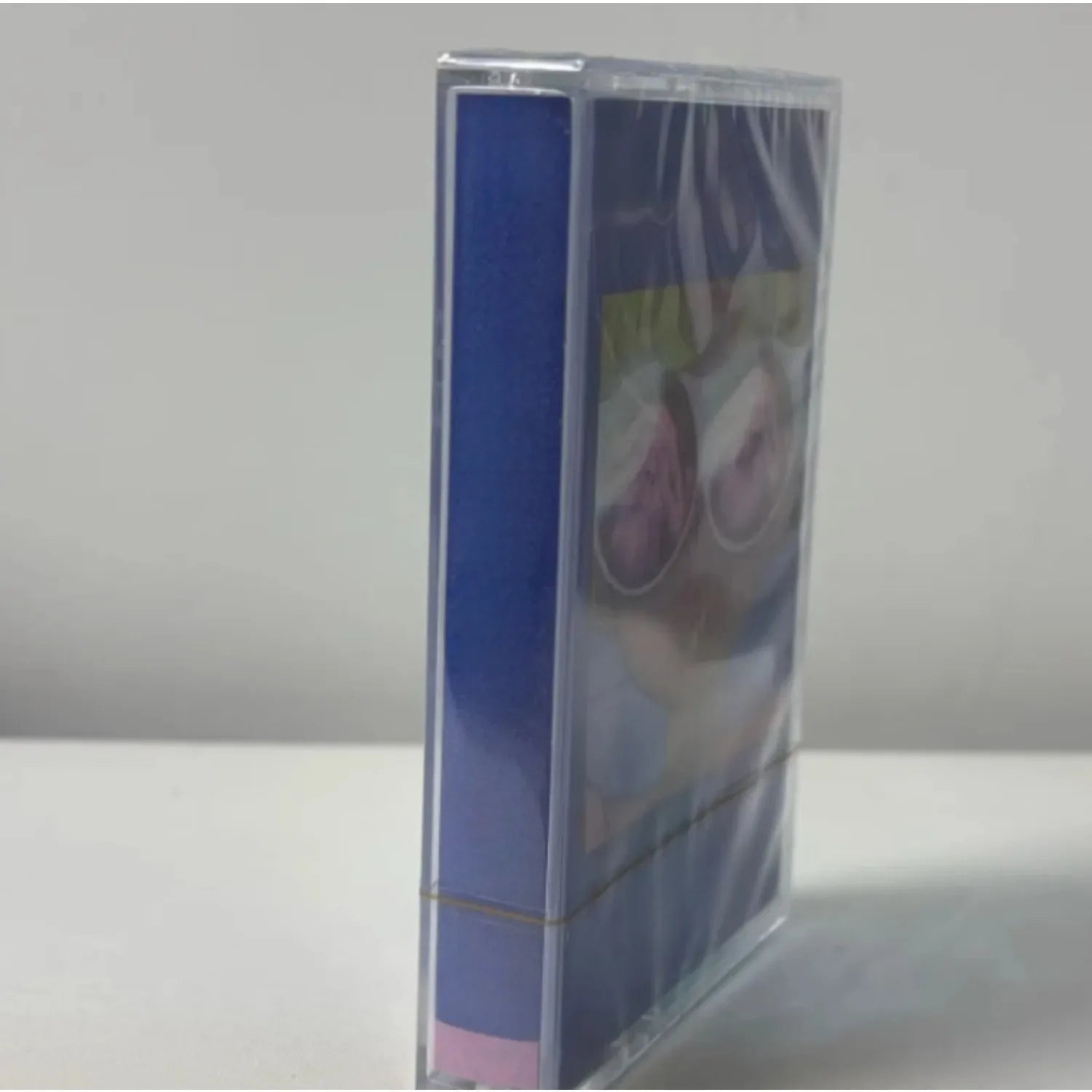 Retro Vaporwave Style Cassette Tape, Anime Sunglass Girl Art Cover, High-Fidelity Analog Audio Media for Fans & Home Decor Qme