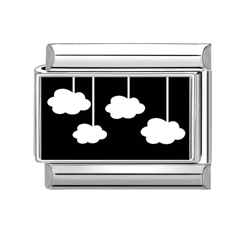 2026 Wholesale Cute LOVE Black Series Charm Bracelet Fit Stainless