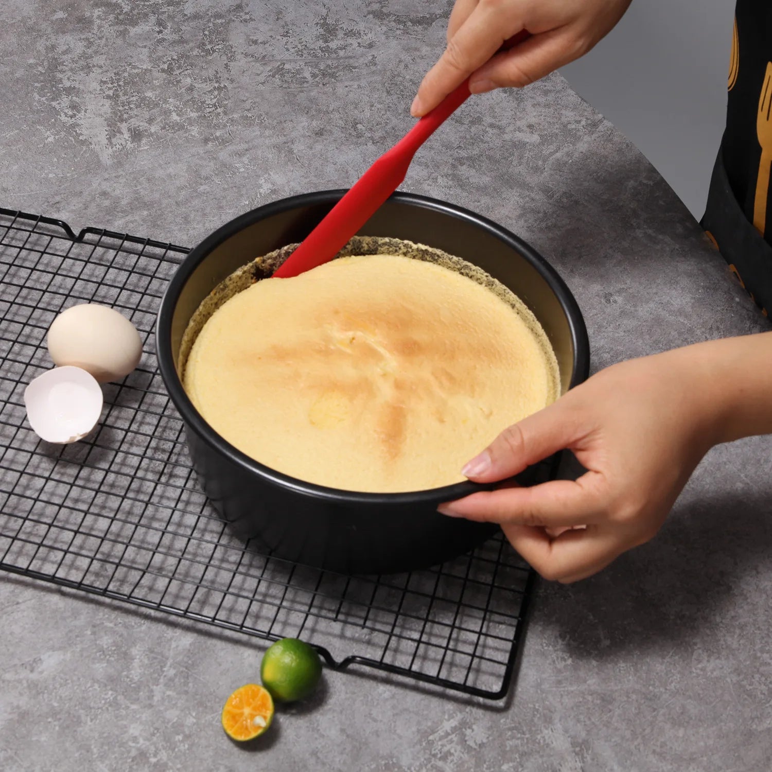 Non-Stick Silicone Cream Spatula Mini Jar Scraper Spoon Heat-Resistant Spatulas Flexible Kitchen Utensils For Baking Cooking Qme