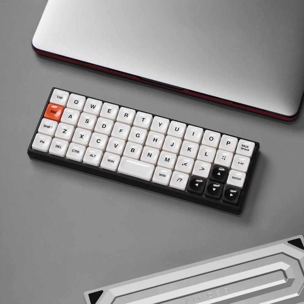 Chosfox Geonix48 Rev.2 Low Profile Keyboard Three Mode Portable Mechanical Keyboard Kit Support QMK/VIA For MX and Choc Switch Qme