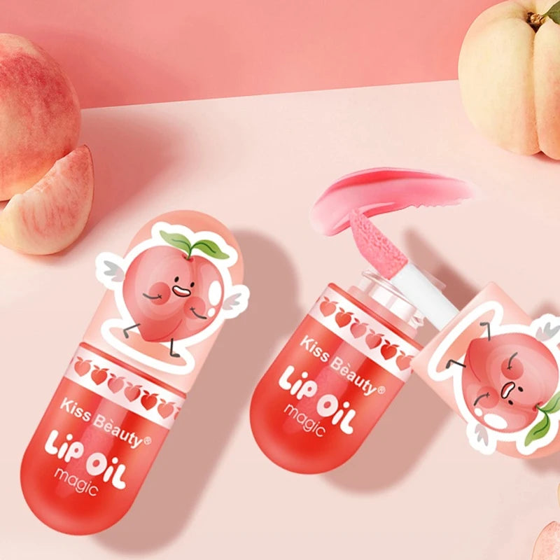 2 Packs Berry Lip Balm Moisturizing Gloss Lipstick Create Shiny Lips Qme