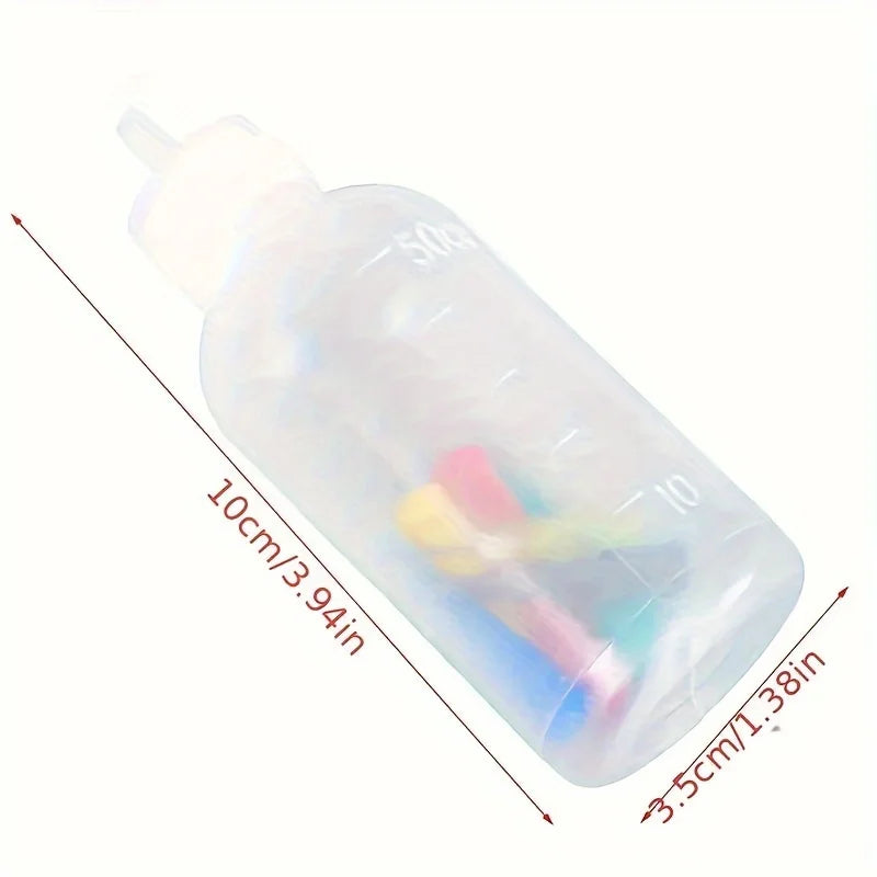 Pottery Glaze Squeeze Bottle Set Fine Tip Applicator For Ceramic Art For DIY Underglazing Projects And Crafting Needle Bottles Qme