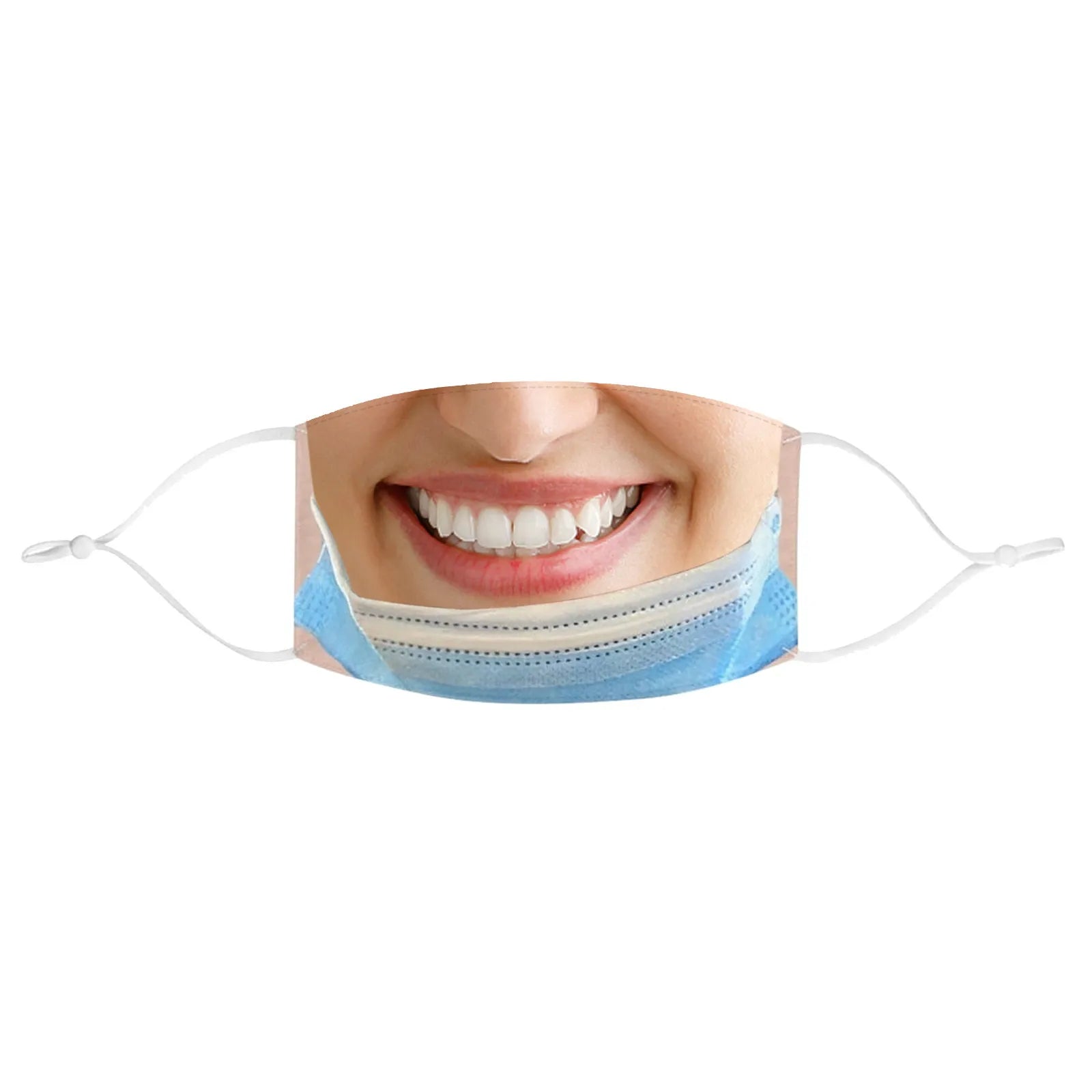 Adult Funny Mouth Mask Funny Cloth Face Masks Mascarillas Cosplay Accessories Washable Reusable Anti-dust Protection Mask Qme Other