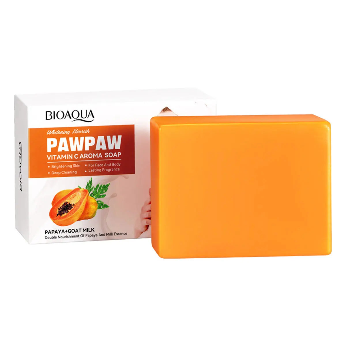 Papaya Vitamin C Whitening Essential Oil Soap Control Refreshing Qme