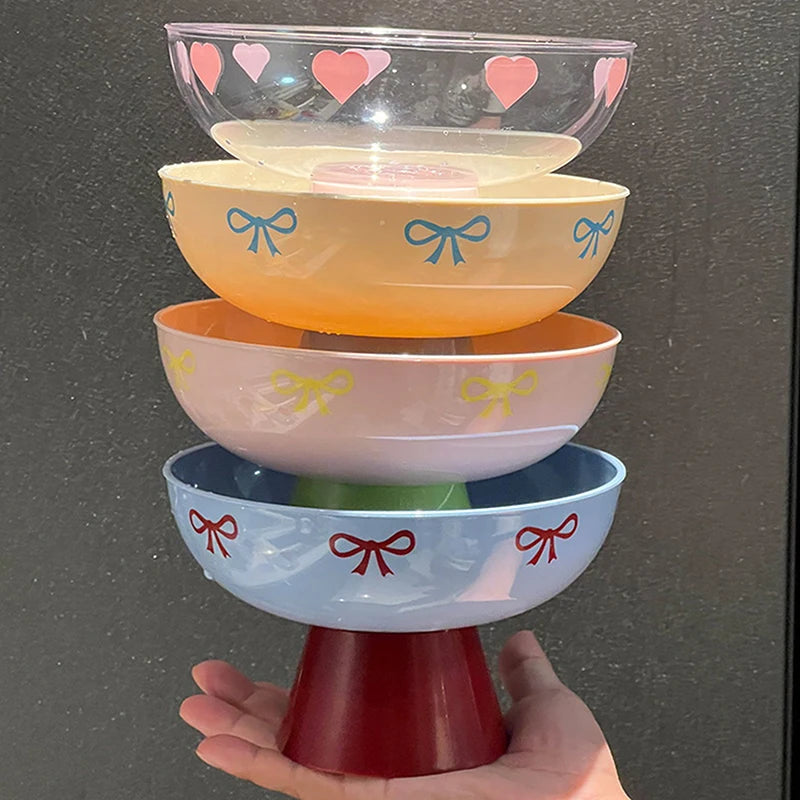 Fruit Plate Living Room Home New Style Dried Fruit Plate Snack Display Plate High Value Coffee Table High-end Drain Tray Qme