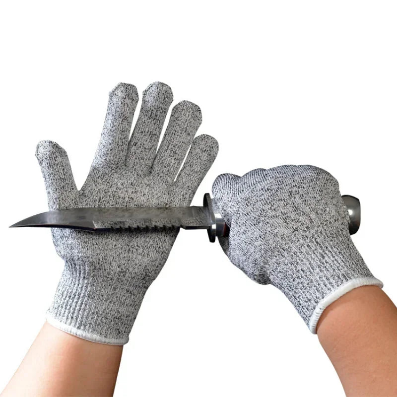 Hand Protective Gloves for Kitchen Gardening, Working Gloves for Butcher Meat Chopping, Mittens for Men and Women, 1 Pair Dropsh Qme
