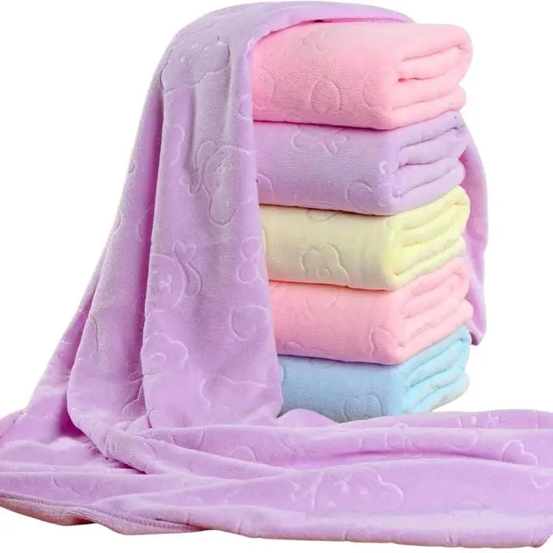 70x120cm Embossed Towels Quick Drying Towels Bath Towels Absorbent Soft And Comfortable Bathrobes Ultra-fine Fiber Towels Qme