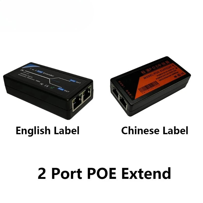 1PCS POE Extender Module POE Network Power Supply Extender 1236 Power Supply Extension Transmission Qme