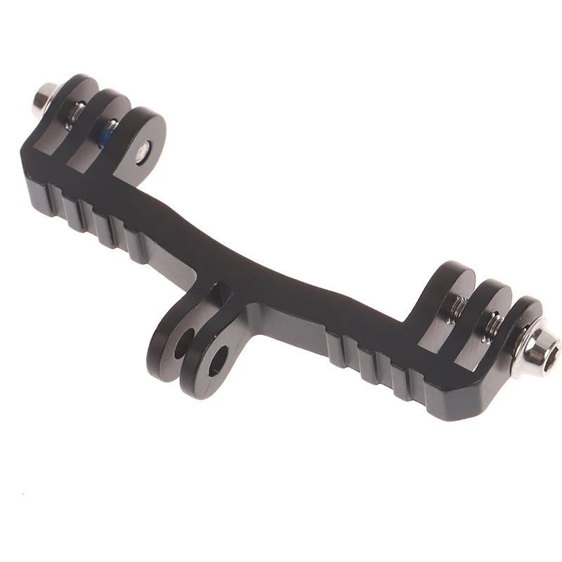 Bicycle Computer Holder Camera Dual Twin Mount Bracket Aluminum Alloy Qme