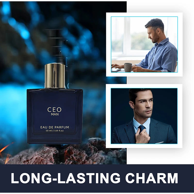 Woody Men's Cologne Perfume Rich Charm Last Fragrance Mature Luxury Qme