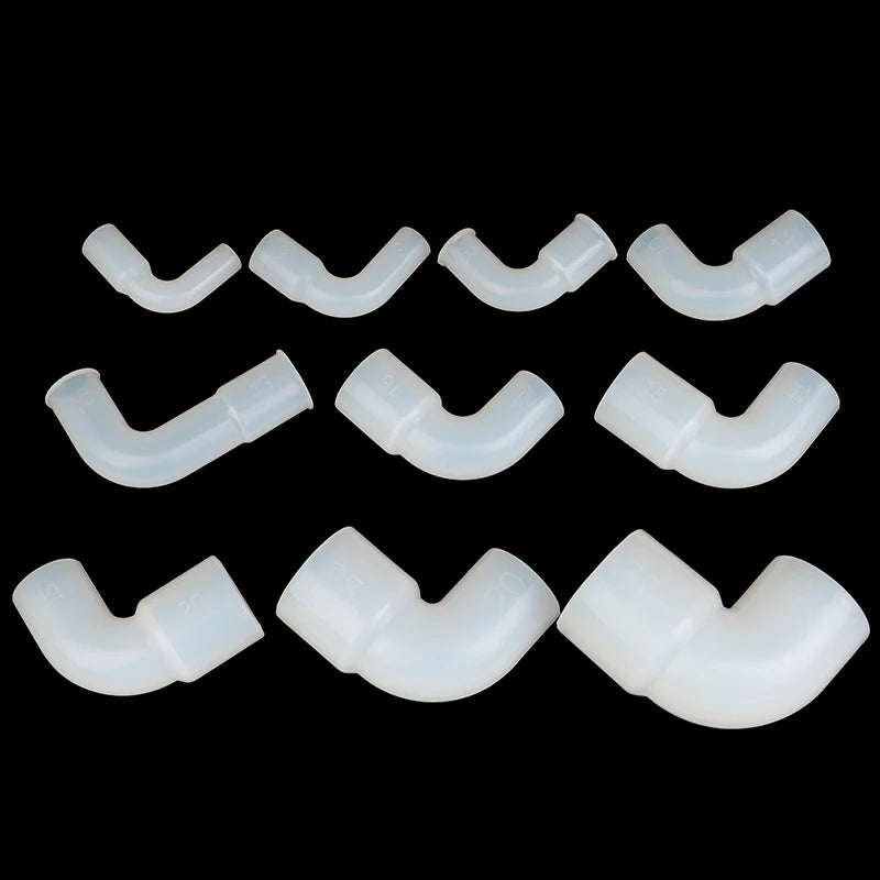 Fish Tank Irrigation Garden Elastic Right Angle Rubber Coupling Qme