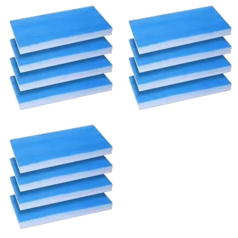 A02F-12Pcs Airbrush Hobby Airbrush Spray Booth Filter Polyester Booth Replace Filter Fit For Master Qme Other