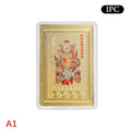 2026 Mini Tai Sui Card Horse Year Feng Shui Blessing Card Amulet Safety Health Wealth Portable Statue Protective Gift Home Decor Qme A1