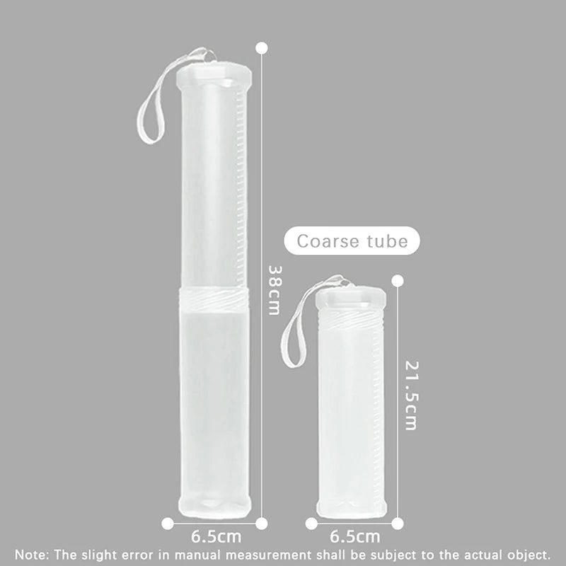 Transparent Abs Telescopic Pen Holder Art Painting Brush Pencil Qme A1