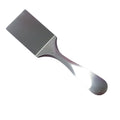 Stainless Steel Flat Shovel Suitable for Teppanyaki Steak Pancake Cooking Durable and Easy To Flip Cooking Multi-purpose Spatula Qme 1 PC