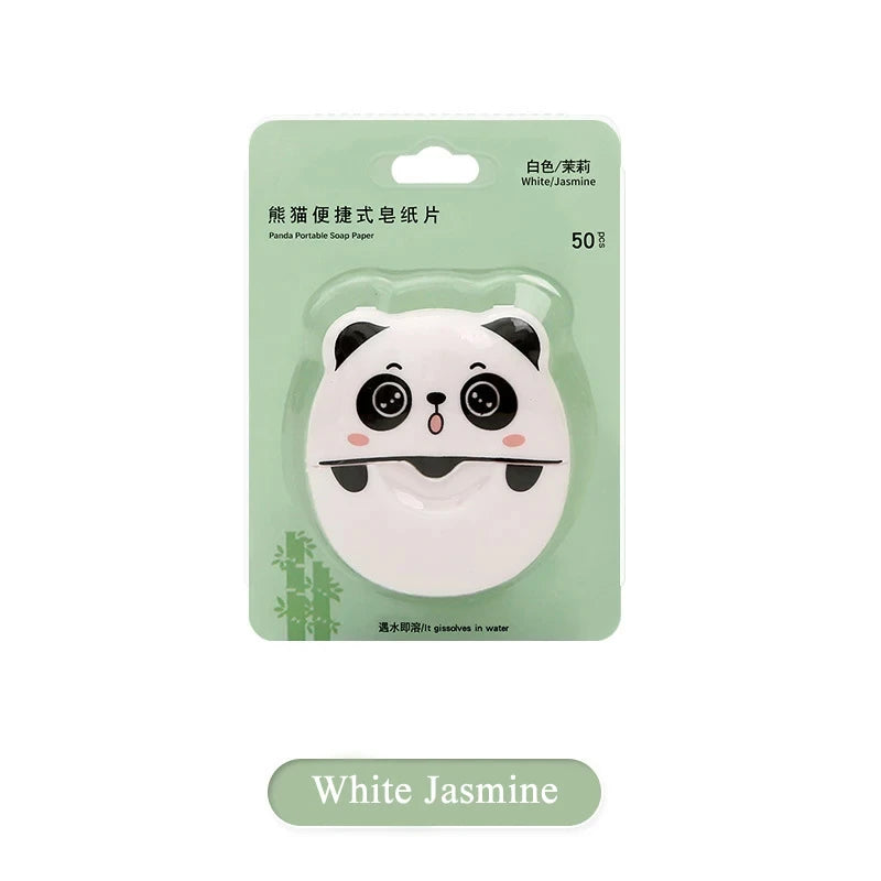 20/50pcs Travel Portable Soap Paper Disposable Hand Soap Cleaner Bath Washing Hands Clean Scented Slice Mini Paper Soap Qme 50PC-White