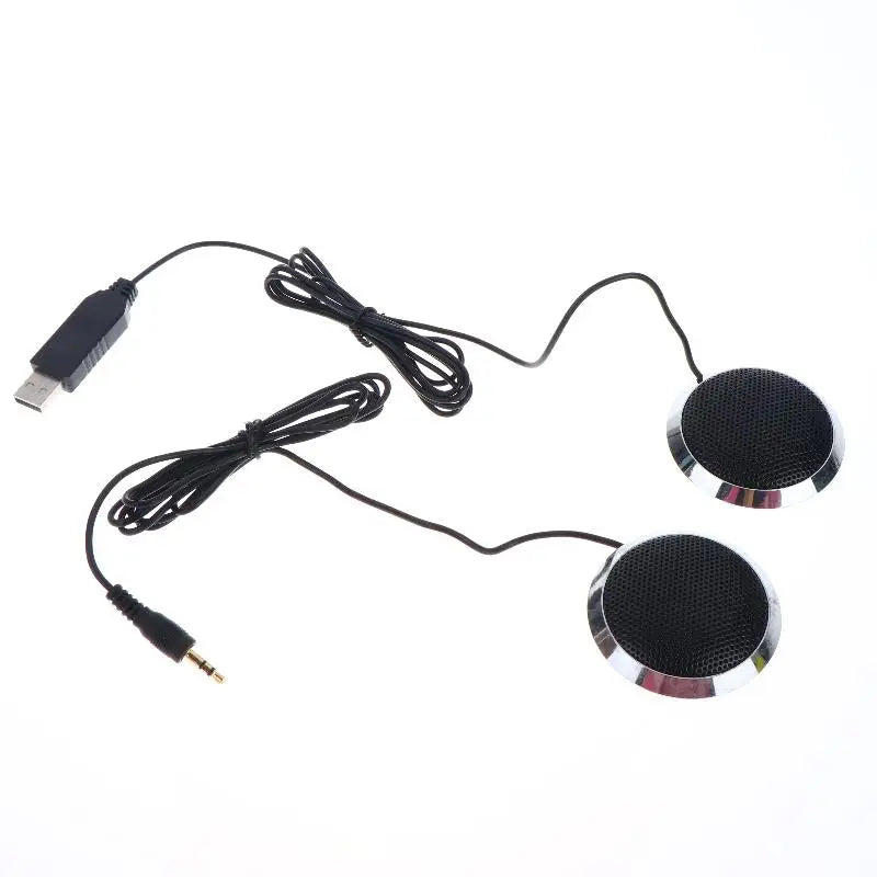 Omnidirectional USB Conference Microphone Condenser Desktop Use Qme