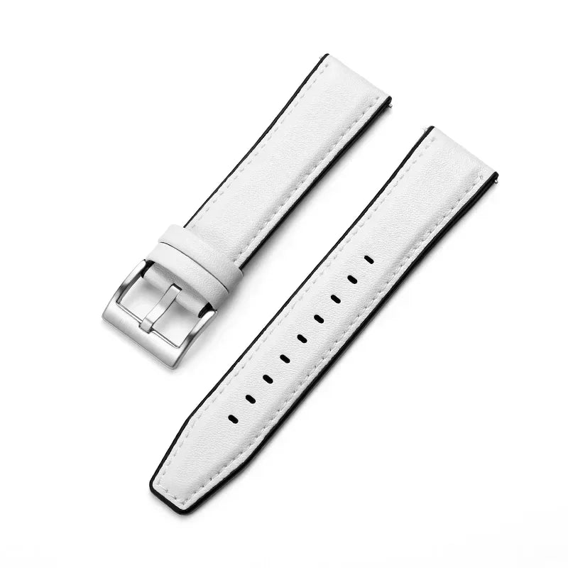 Silicone Leather Wrist Band For Huawei Watch GT 3 GT3 42mm 46mm Strap Bracelet Watch GT2 Pro/GT Runner 46mm 20mm 22mm Watchband Qme