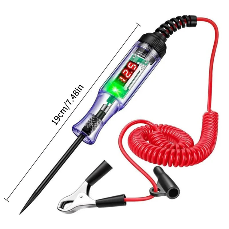 3V 120V Car Diagnostic Probe Test Pen Compact Automotive Circuit Qme one size