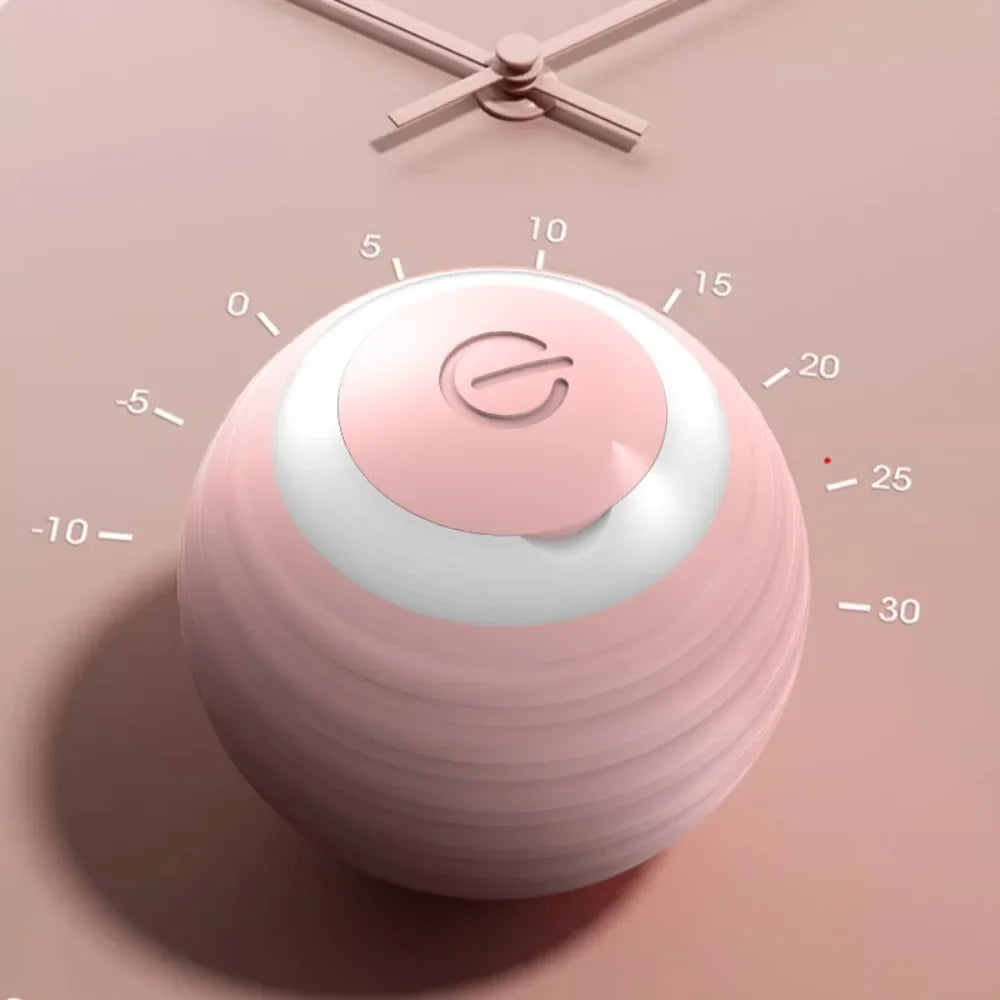Cat Toys Pet Toy Supplies Accessories for Cats Spinning Ball Electric Interactive USB Charging Cat Ball Products Home Garden Qme