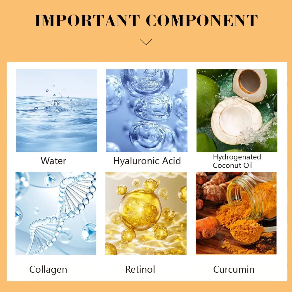 45g Retinol and Collagen Day and Night Neck Cream Facial Stick, Hydrating and Moisturizing, Non-Greasy, Easy to Use, Easy to Absorb, Gentle and Non-Irritating, Deeply Absorbed! Qme